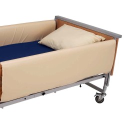 Cotside Bumper - F.R. Foam With Wipe-Clean Cover (183 x 76 cm) (SKU: NCL-CSFB) - Thorpe Mill | CareSupplies.com