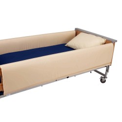 Conventional Cotside Bumpers with Split Base 200 x 76 cm (Standard Profiling Bed Bumper) (SKU: NCL-CSBPB-CB) - Thorpe Mill | CareSupplies.com