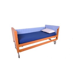 Machine-Washable Bed Bumpers - Quilted Protection (200 x 76 cm Open Ends With Split Base) (SKU: NCL-MWBPB-CB) - Thorpe Mill | CareSupplies.com