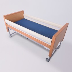 Two Rail Bumper with Net Window and Net Base (200 cm) (SKU: NCL-TRCSB-CB) - Thorpe Mill | CareSupplies.com