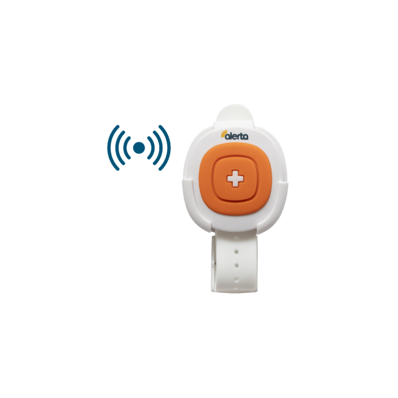 Wireless Alerta Nurse Call Button, Multi-Wear Alert System for User-Initiated Assistance - CareSupplies.com Medical Equipment
