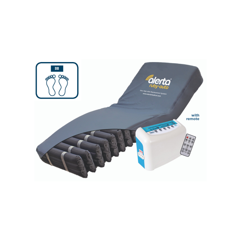 Alerta Ruby Auto Replacement System, Fully Automatic Pressure Relief with Weight-Sensing Technology - CareSupplies.com Medical E