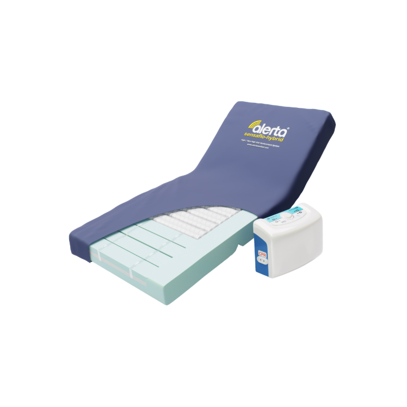 Alerta Sensaflo Hybrid Replacement System, World’s First 4-in-1 Hybrid Mattress with Fire Evacuation System - CareSupplies.com M