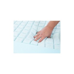 Alerta Sensaflex 4000 Gel Topped Foam Mattress, Very High-Risk Pressure Relief with V-Cut Memory Foam Design - CareSupplies.com 