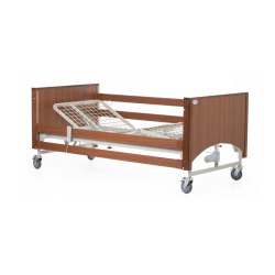 Alerta Lomond Standard Bed, Oak Finish, Electric Profiling, Trendelenburg Feature - CareSupplies.com Medical Equipment