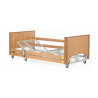 Alerta Lomond Low Bed, Walnut Finish, Ultra-Low Profiling, Electric with Trendelenburg - CareSupplies.com Medical Equipment