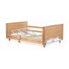 Alerta Lomond Bariatric Bed, Walnut Finish, 120cm Wide Profiling Bed for Bariatric Care - CareSupplies.com Medical Equipment
