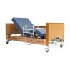 Alerta Lomond Rotate-Stand-Up Bed, Oak, Profiling Bed with Powered Rotation for Assisted Standing - CareSupplies.com Medical Equ