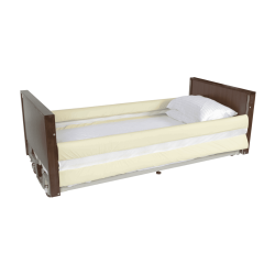 Alerta Bed Rail Bumpers, 2 Bar with Netting, 200cm, Breathable PU Safety Padding - CareSupplies.com Medical Equipment