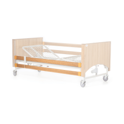 Lomond Standard Length Side Rails, Oak or Walnut, Full Bed Coverage Set of 4 - Bed Accessories | CareSupplies.com