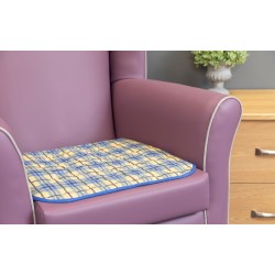Alerta Washable Incontinence Chair Pad, Waterproof, 1 Litre Absorbency, 5 Colours - CareSupplies.com Medical Equipment