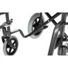 Alerta Car Transit Wheelchair, Crash Tested, Drop-Down Arms, Puncture-Proof Tyres - CareSupplies.com Medical Equipment