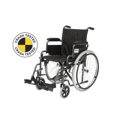 Alerta Self-Propelled Wheelchair, Crash Tested, Puncture-Proof Tyres, 120kg Capacity - CareSupplies.com Medical Equipment