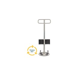 Alerta Standing Turner, Easy-Glide Swivel, Adjustable Handle and Knee Pads, 160kg Capacity - CareSupplies.com Medical Equipment