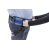 Alerta Deluxe Support Belt, Gait Training Aid, Transfer Belt with Leg Straps, Adjustable Velcro Fastening - CareSupplies.com Med