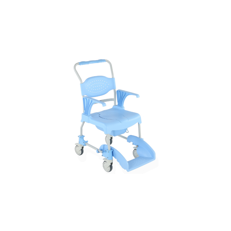 Alerta Aqua Shower Commode Chair, 4-in-1 Multi-Use Transfer, Shower and Toileting Chair - CareSupplies.com Medical Equipment