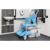 Alerta Aqua Shower Commode Chair, 4-in-1 Multi-Use Transfer, Shower and Toileting Chair - CareSupplies.com Medical Equipment