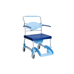 Alerta Aqua Shower Commode Chair, Bariatric, 4-in-1 Transfer, Shower and Toileting Chair - CareSupplies.com Medical Equipment