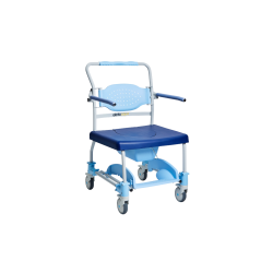 Alerta Aqua Shower Commode Chair, Bariatric, 4-in-1 Transfer, Shower and Toileting Chair - CareSupplies.com Medical Equipment