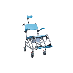 Alerta Aqua Community Tilt-in-Space Shower Commode Chair, Height Adjustable, Multifunction (SKU: NCL-ALT-SC300) - Bathroom and Toilet Aids | CareSupplies.com