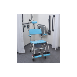Alerta Aqua Community Tilt-in-Space Shower Commode Chair, Height Adjustable, Multifunction - CareSupplies.com Medical Equipment