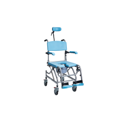 Alerta Aqua Community Tilt-in-Space Shower Commode Chair, Height Adjustable, Multifunction - CareSupplies.com Medical Equipment