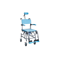 Alerta Aqua Community Tilt-in-Space Shower Commode Chair, Height Adjustable, Multifunction - CareSupplies.com Medical Equipment