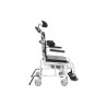 Alerta Aqua Tilt-In-Space Hi-Lo Shower Commode Chair, Height Adjustable, Gas-Assisted Mobility - CareSupplies.com Medical Equipm