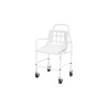 Alerta Mobile Shower Chair, Adjustable Height, Braked Castors, 136kg Capacity - CareSupplies.com Medical Equipment
