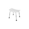 Alerta Shower Stool, Aluminium, Adjustable Height, Lightweight Design - CareSupplies.com Medical Equipment