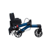 Alerta Four-Wheel Aluminium Dual-Folding Rollator, Lightweight, Quick-Fold, Adjustable Mobility Aid - CareSupplies.com Medical E