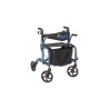 Alerta Aluminium Lightweight 2-in-1 Wheelchair Rollator, Hybrid Mobility, Convertible Design, Comfort-Focused - CareSupplies.com
