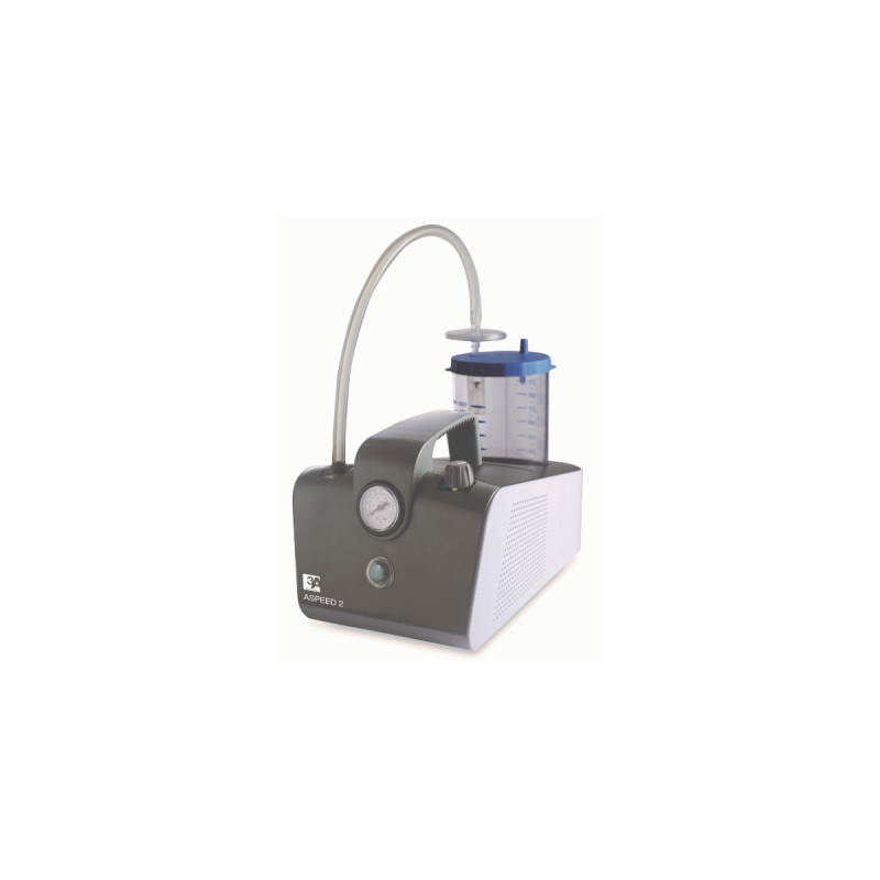 3A Professional Aspirator Double Pump - High-Performance Medical Suction Unit with 1000ml Jar - CareSupplies.com Medical Equipme
