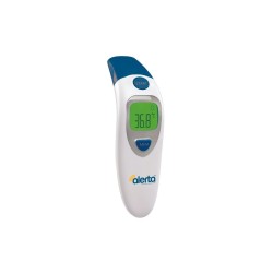 Alerta Digital Non-Contact Forehead & Ear Thermometer, Instant, Hygienic, Dual-Mode Temperature Readings - CareSupplies.com Medi