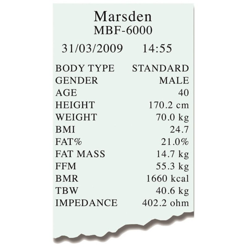 Spare Print Rolls, Compatible with Marsden TP-2100 and TP-2110 Printers - CareSupplies.com Medical Equipment