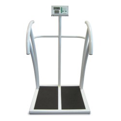 Marsden M-800 Bariatric and Geriatric Scale, Class III Approved Weighing Platform with Handrails and BMI Function - CareSupplies