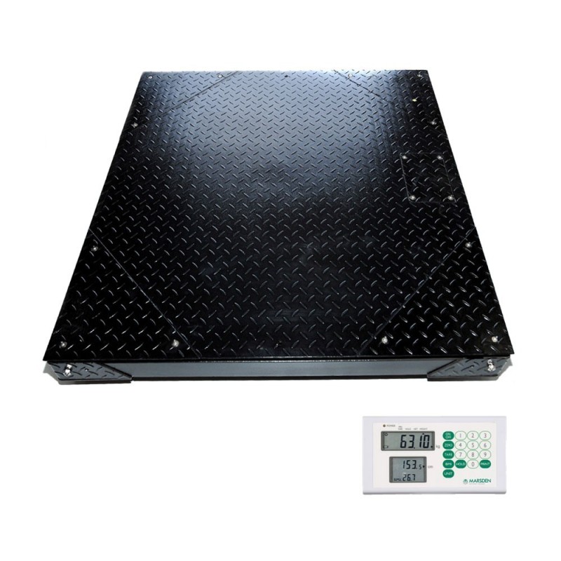 Marsden M-930 Pit Mounted Bed and Trolley Weigher, Class III Approved, Bespoke Flush-Floor Medical Scale - CareSupplies.com Medi