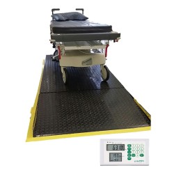 Marsden M-910 Bed and Trolley Weigher, Class III Approved, Large Platform Medical Scale - CareSupplies.com Medical Equipment