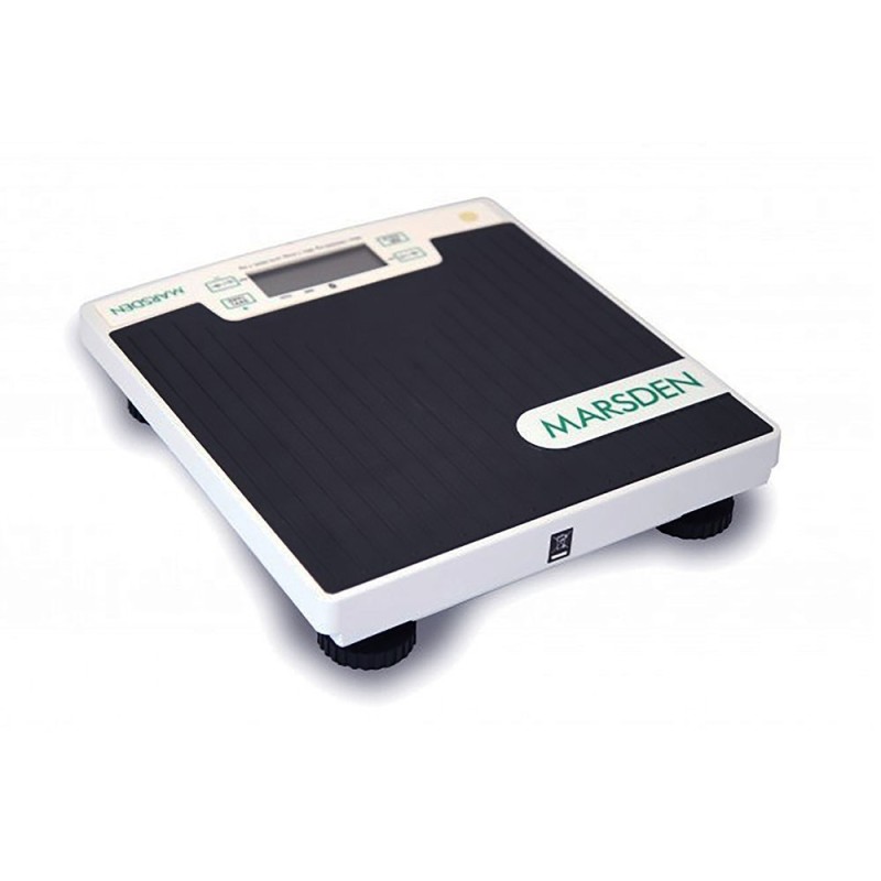 Marsden M-420 Digital Portable Scale, Class III & MDD Approved, Lightweight, High-Precision Floor Scale for Medical Use - CareSu
