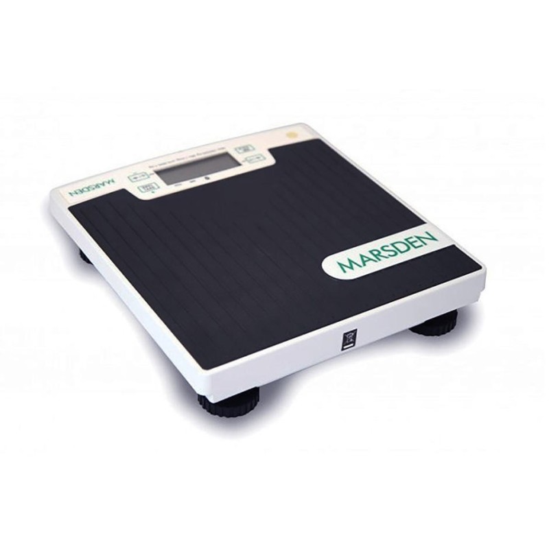 Marsden M-430 Floor Scale, Digital Adult Scale, Lightweight, Durable & Class III Approved - CareSupplies.com Medical Equipment