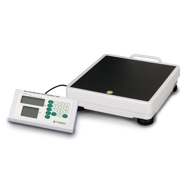 Marsden M-510 Digital Portable Floor Scale, Class III Approved, High Accuracy, Remote Display, Rechargeable Battery - CareSuppli