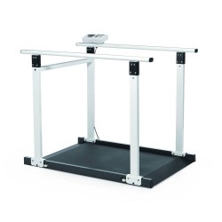 Marsden M-652 Wheelchair Scale with Handrails, 300kg Capacity, Class III and MDD Approved - CareSupplies.com Medical Equipment