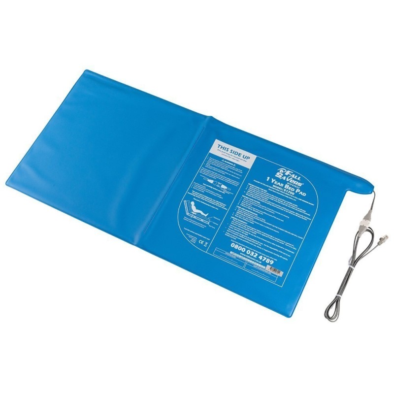 Fall Savers Wireless Foldable Bed Sensor with Pigtail - Flexible Patient Monitoring - CareSupplies.com Medical Equipment